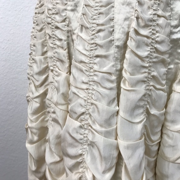 Tracy Reese New York Silk Blend Full Skirt Sk69 - Picture 3 of 8